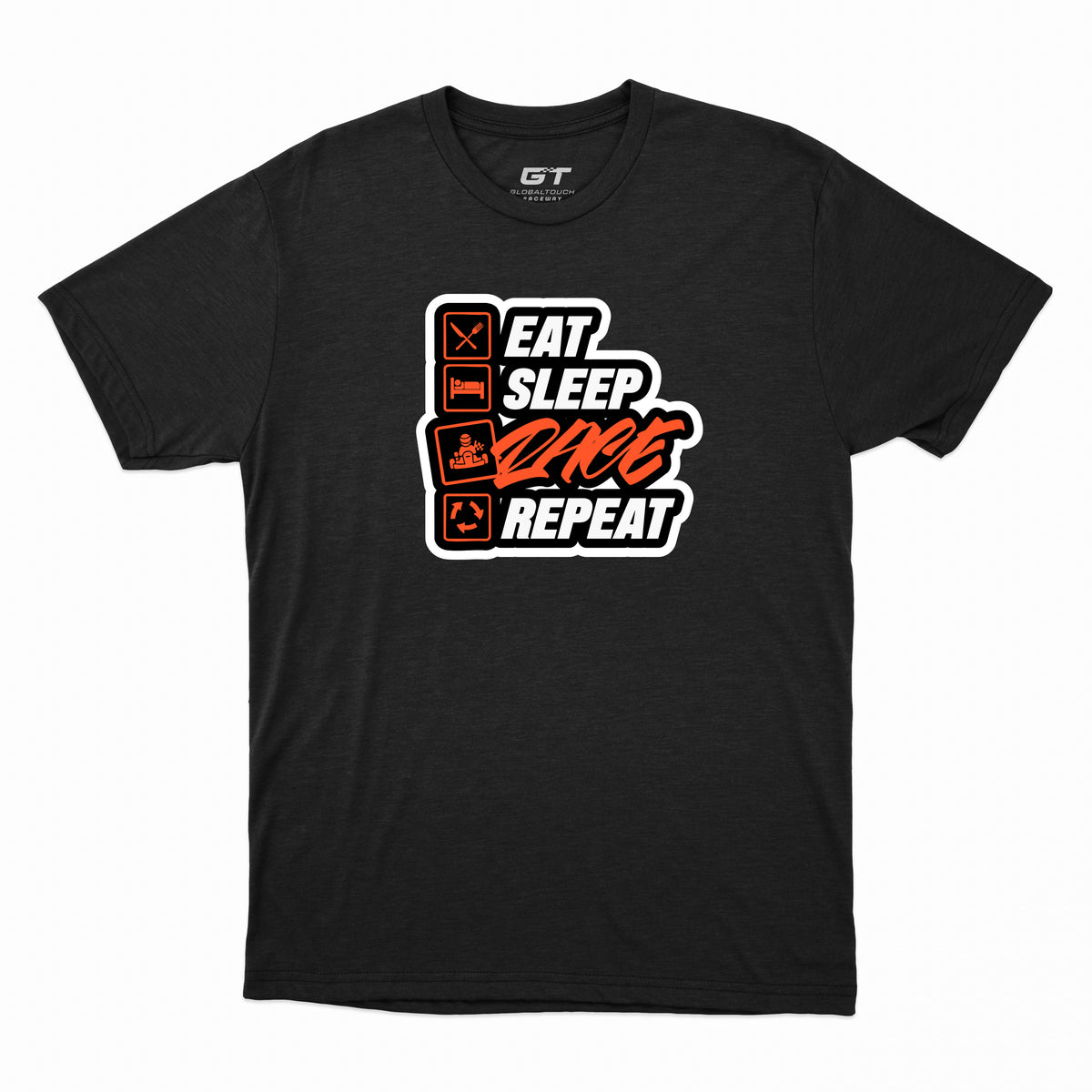GT Raceway Tee - Eat Sleep Race Repeat